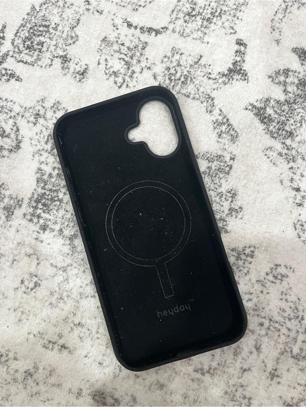 Heyday MagSafe black jelly phone case
